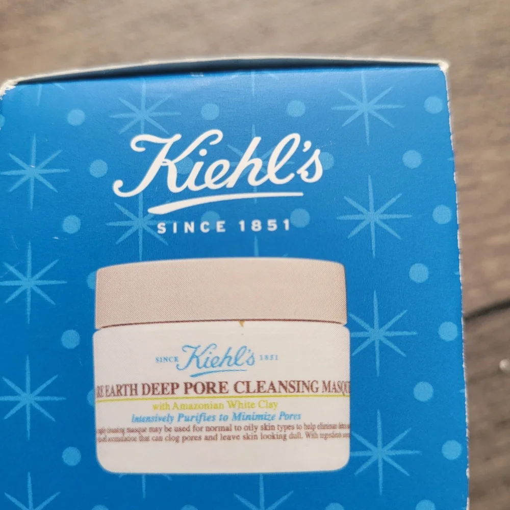 NWT  unisex Kiehl's RARE EARTH DEEP PORE CLEANSING MASQUE